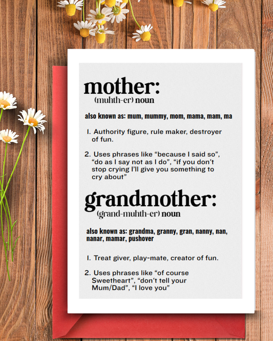 Mothers Day - Dictionary