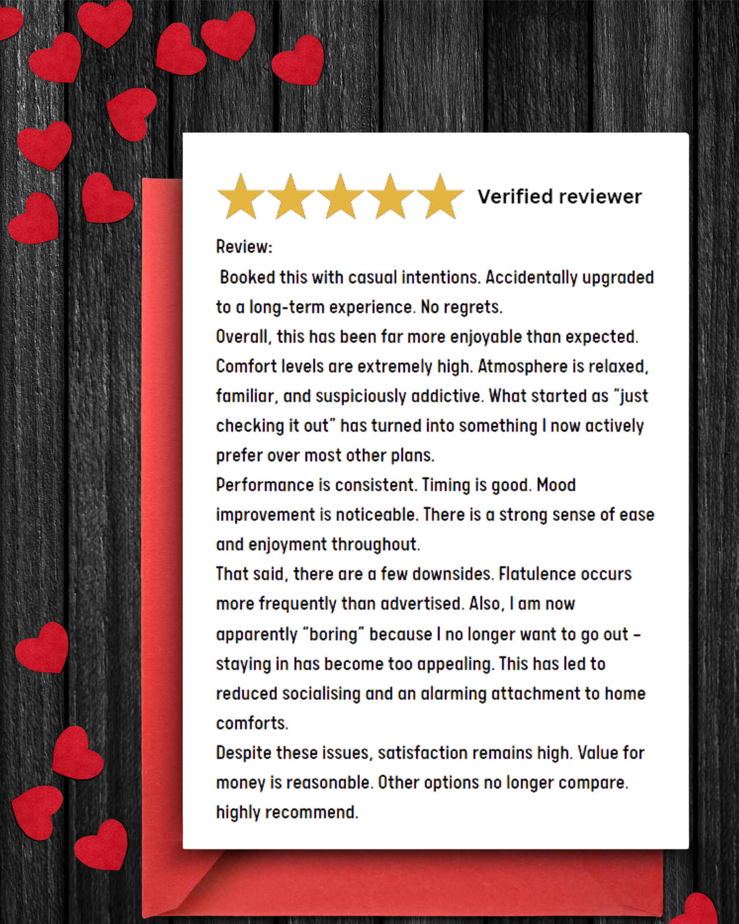 Valentines - Written Review