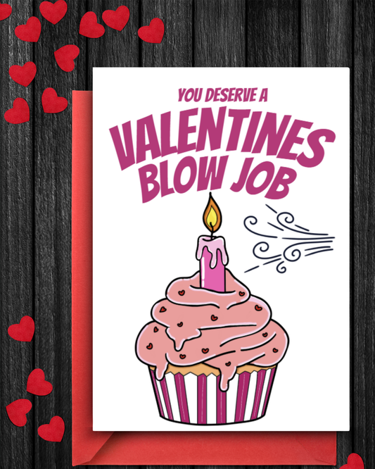 Valentines Card - Blow Job Offer