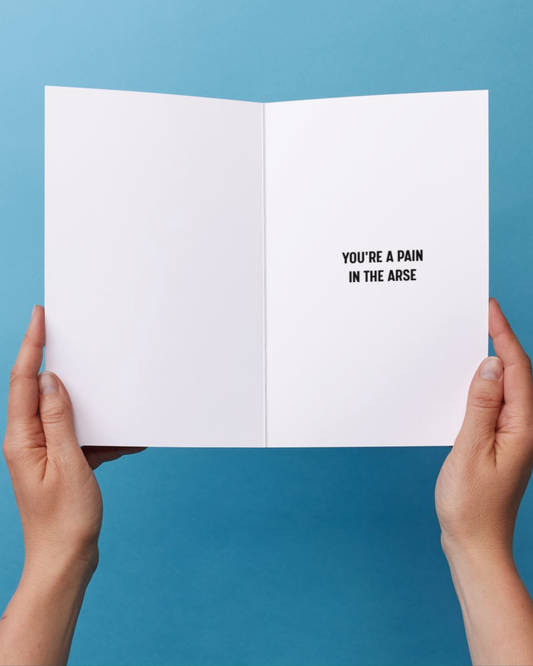 Rude Birthday Card – Happy Birthday You Prick